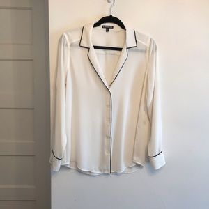 Express Button Down Blouse